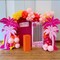 159Pcs Hot Pink Yellow Orange Latex Balloons(Pink Yellow Orange)1 x 1 x 1 inches